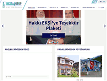 Tablet Screenshot of hektasgrup.com